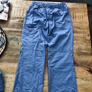 Ceil blue scrub pants Cherokee